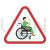 Handicapped zone Flat Multicolor Icon - IconBunny