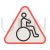 Handicapped zone Line Filled Icon - IconBunny