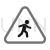 Pedestrian Greyscale Icon - IconBunny
