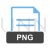 PNG Blue Black Icon - IconBunny