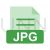 JPG Flat Multicolor Icon - IconBunny