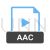 AAC Blue Black Icon - IconBunny