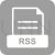 RSS Flat Round Corner Icon - IconBunny