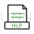 HLP Line Green Black Icon - IconBunny