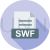 SWF Flat Shadowed Icon - IconBunny