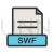 SWF Line Filled Icon - IconBunny