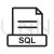 SQL Line Icon - IconBunny