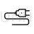 Electric Plug Line Icon - IconBunny