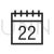 Calendar Line Icon - IconBunny