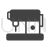 Sewing Machine Glyph Icon - IconBunny