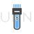 Shaving Machine Blue Black Icon - IconBunny
