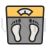 Weighing Machine Line Filled Icon - IconBunny