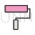 Paint Roller Line Filled Icon - IconBunny