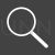Magnifier Glyph Inverted Icon - IconBunny