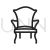 Comfortable Chair Line Icon - IconBunny