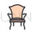 Comfortable Chair Line Filled Icon - IconBunny