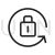 Portrait orientation lock Line Icon - IconBunny