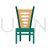 Conference Room Chair Flat Multicolor Icon - IconBunny