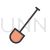 Hand Shovel Line Filled Icon - IconBunny