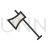 Wood Cutter Line Filled Icon - IconBunny