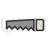 Handsaw Line Filled Icon - IconBunny