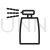 Spray bottle Line Icon - IconBunny