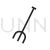 Gardening Fork Line Icon - IconBunny