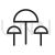 Mushrooms Line Icon - IconBunny