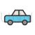 Toy Car II Line Filled Icon - IconBunny