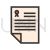 Legal Document Line Filled Icon - IconBunny