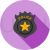 Police Badge Flat Shadowed Icon - IconBunny