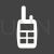 Cellular Phone Glyph Inverted Icon - IconBunny