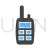 Cellular Phone Blue Black Icon - IconBunny