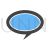 Message Bubble Blue Black Icon - IconBunny