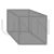 Cube Greyscale Icon - IconBunny