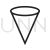 Cone Line Icon - IconBunny