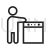 Washing utensils Line Icon - IconBunny