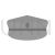Military Hat Greyscale Icon - IconBunny