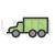 Truck Line Filled Icon - IconBunny