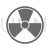 Danger Zone Greyscale Icon - IconBunny