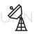 Satellite Tower Line Icon - IconBunny