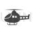 Helicopter I Glyph Icon - IconBunny