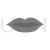 Lips Greyscale Icon - IconBunny