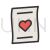 Letter Line Filled Icon - IconBunny