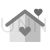 Home Greyscale Icon - IconBunny