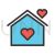 Home Line Filled Icon - IconBunny