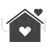 Home Glyph Icon - IconBunny