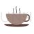 Coffee Cup Flat Multicolor Icon - IconBunny