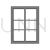 Window Greyscale Icon