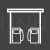 Fuel Station Line Inverted Icon